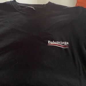 Balenciaga campaign graphic T-shirt
